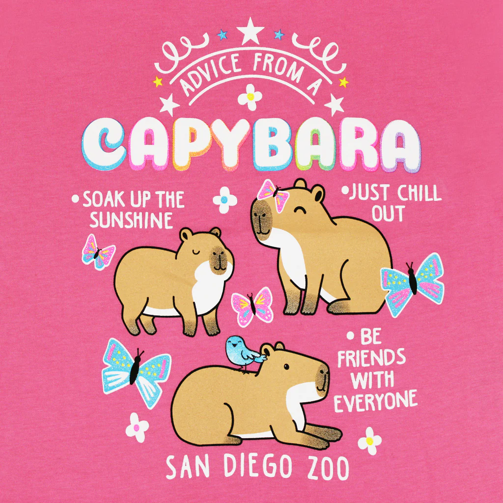 Advice From A Capybara Toddler Tee - Image 3