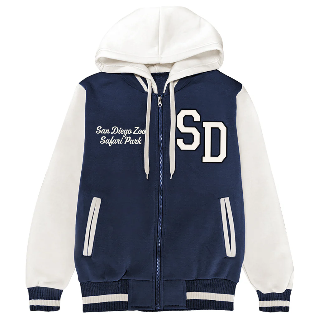 African Elephant Varsity Jacket - Image 2