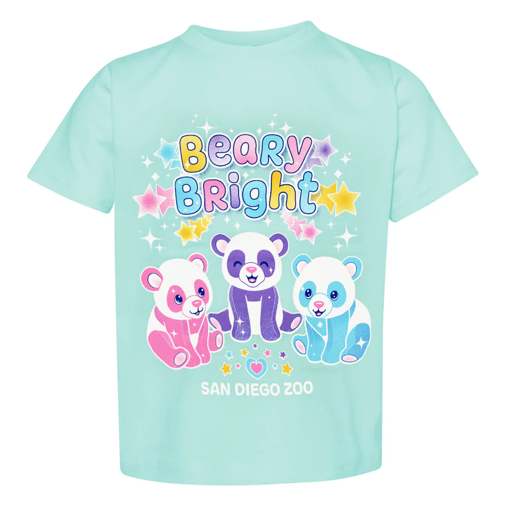 Beary Bright Pandas Toddler Tee