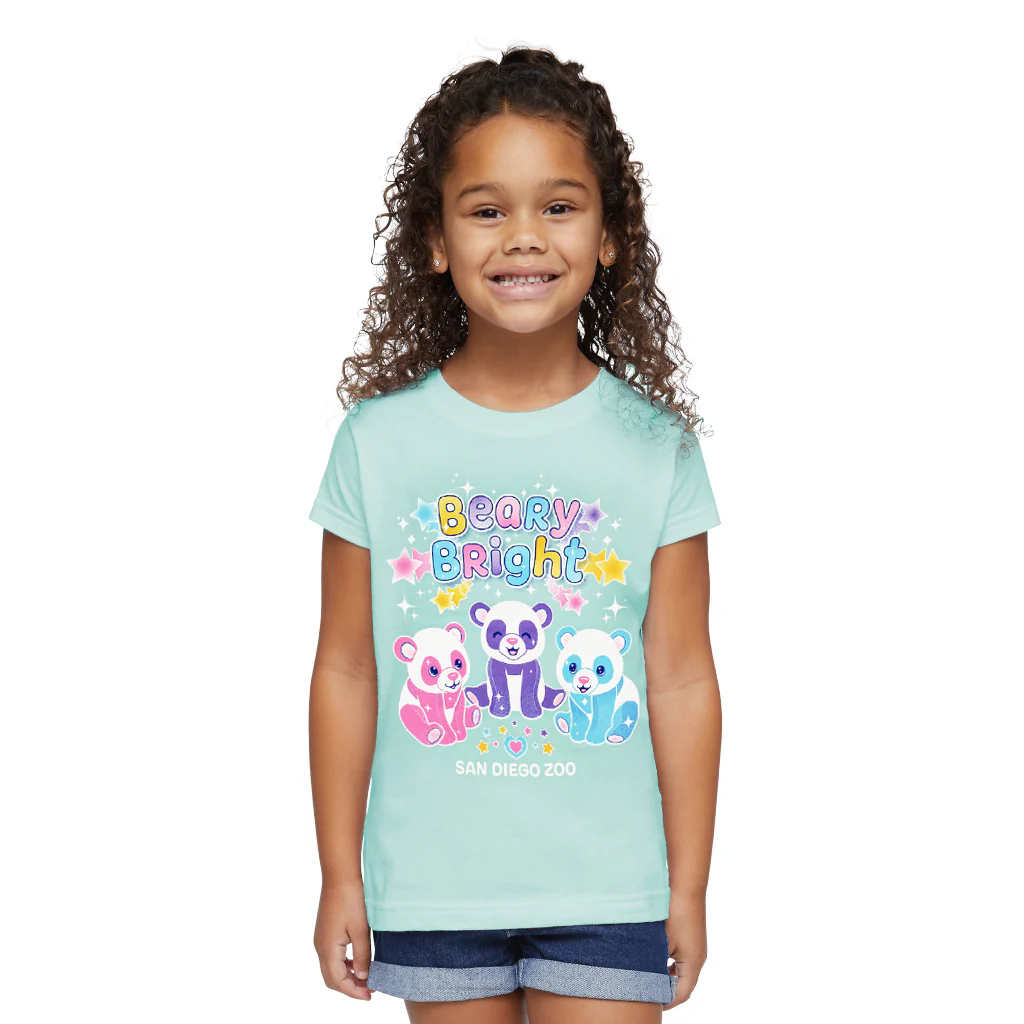 Beary Bright Pandas Toddler Tee - Image 2