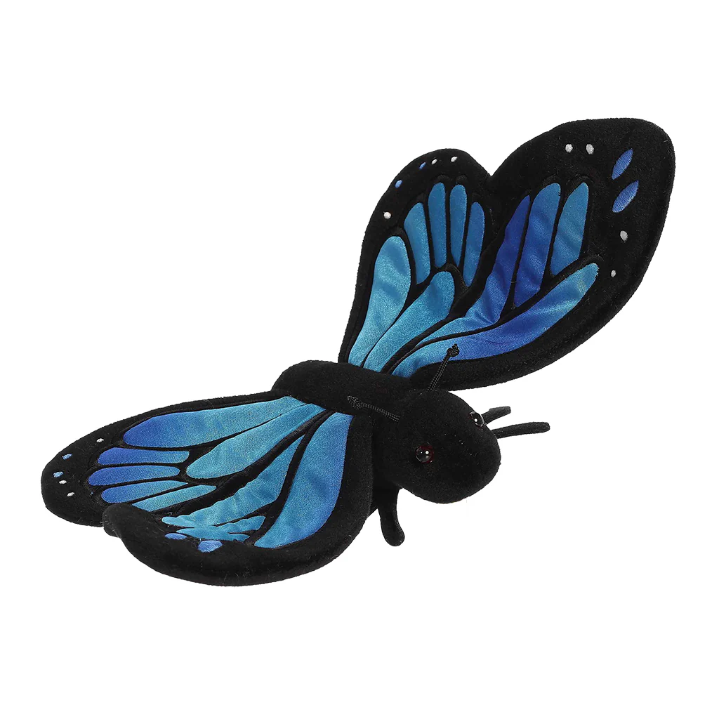 Blue Morpho Butterfly Posable Plush