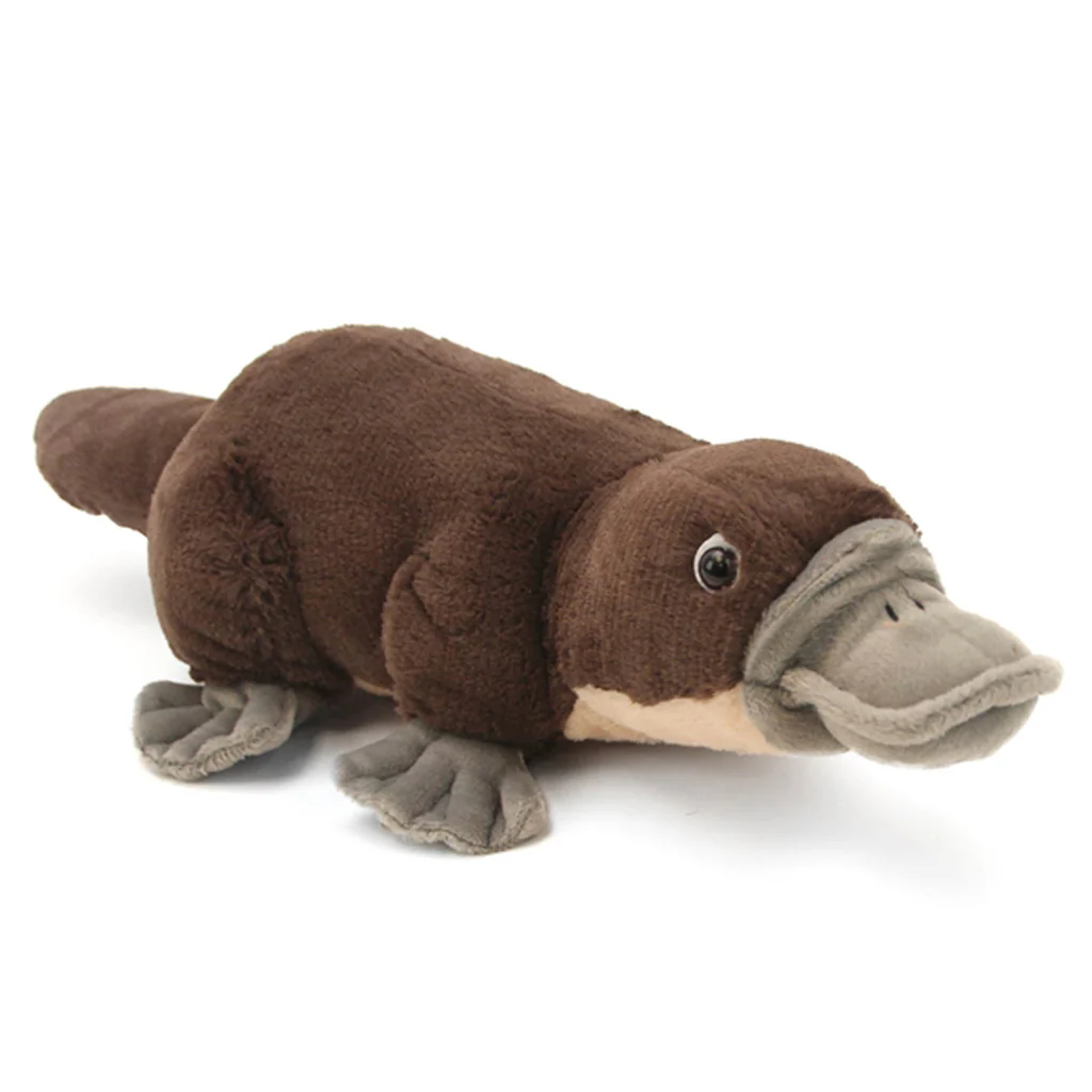 Brown Platypus Plush - 12 Inch