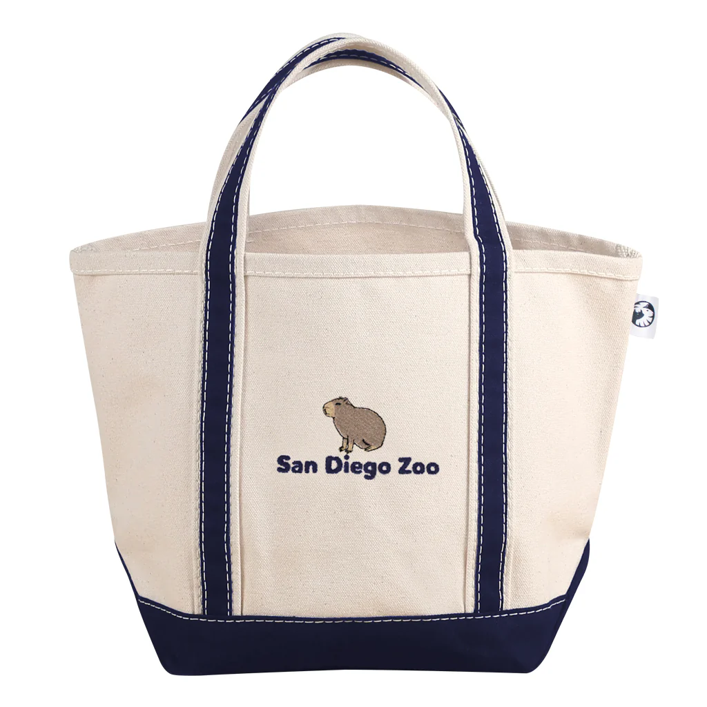 Capybara Canvas Tote Bag