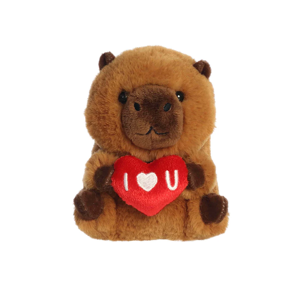 I Love You Capybara Plush