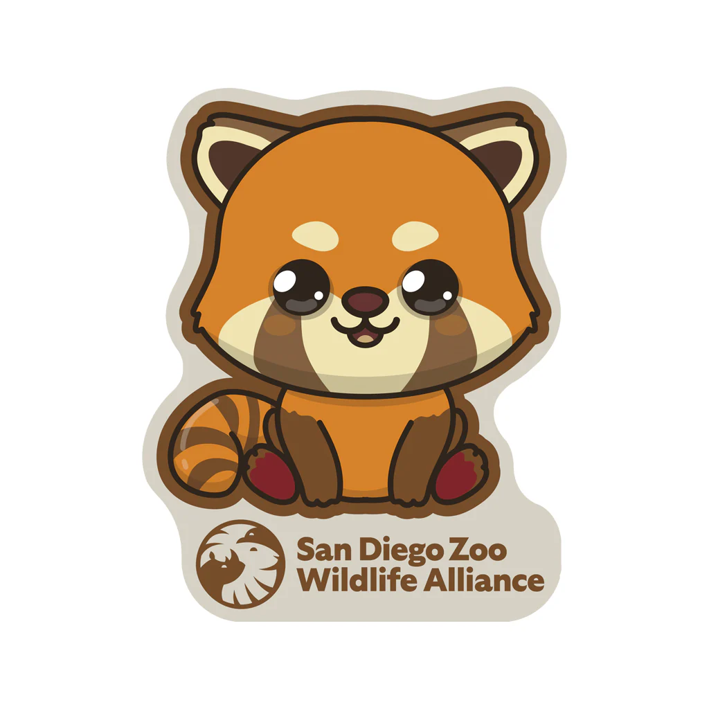 Cute Red Panda Sticker