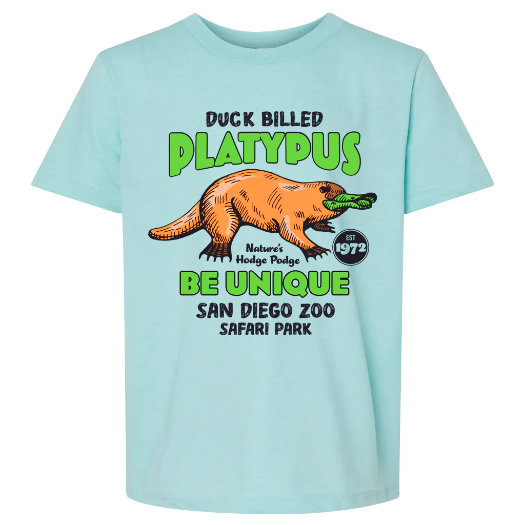 Duck Billed Platypus Kids Tee