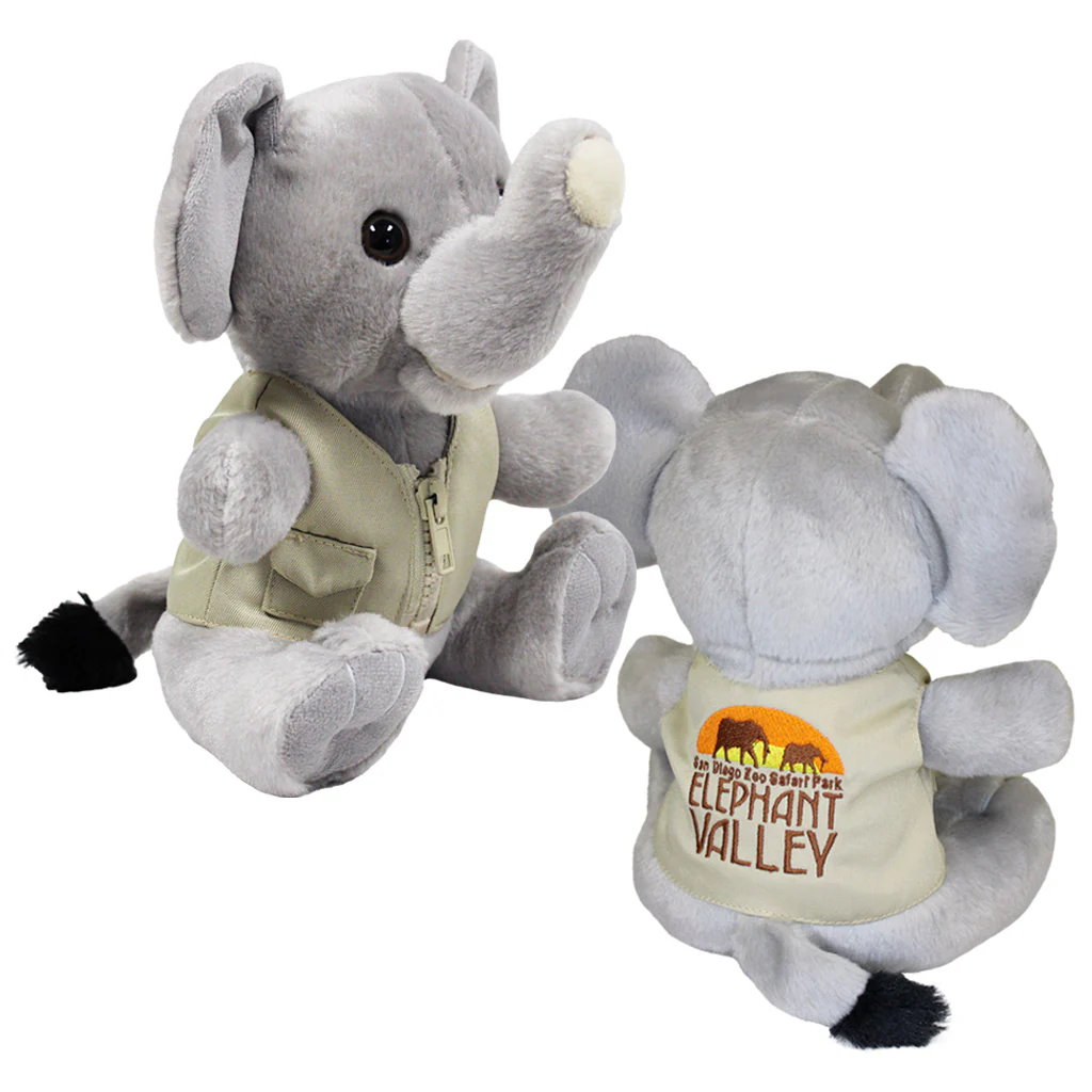 Elephant Valley Plush Elephant