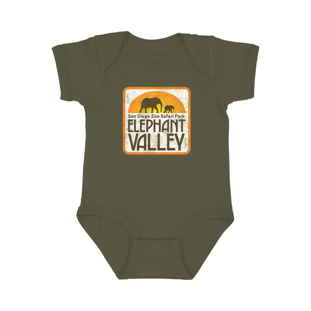 Elephant Valley Baby Romper