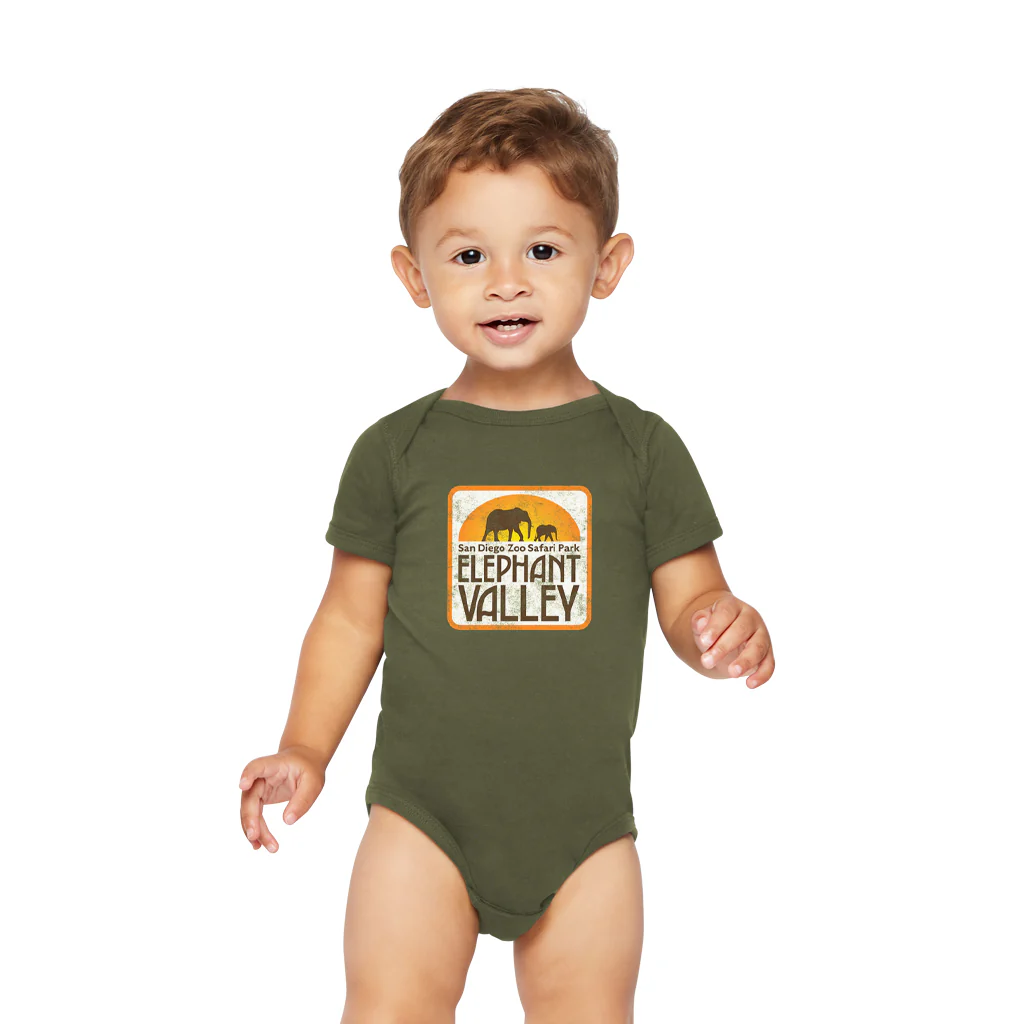 Elephant Valley Baby Romper - Image 2