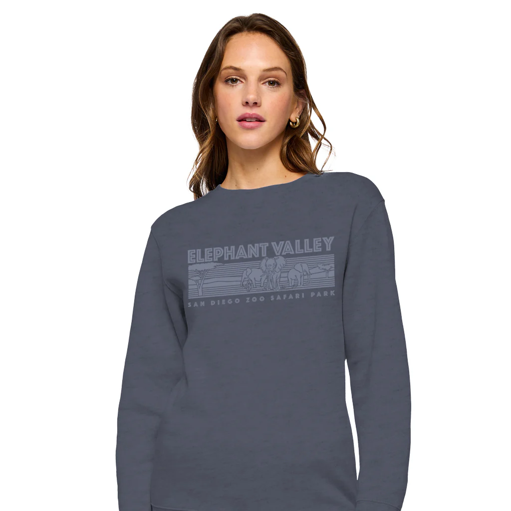 Elephant Valley Ladies Sweatshirt - Image 2