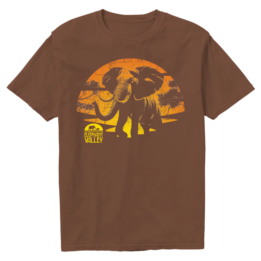 Elephant Valley Sunset Tee