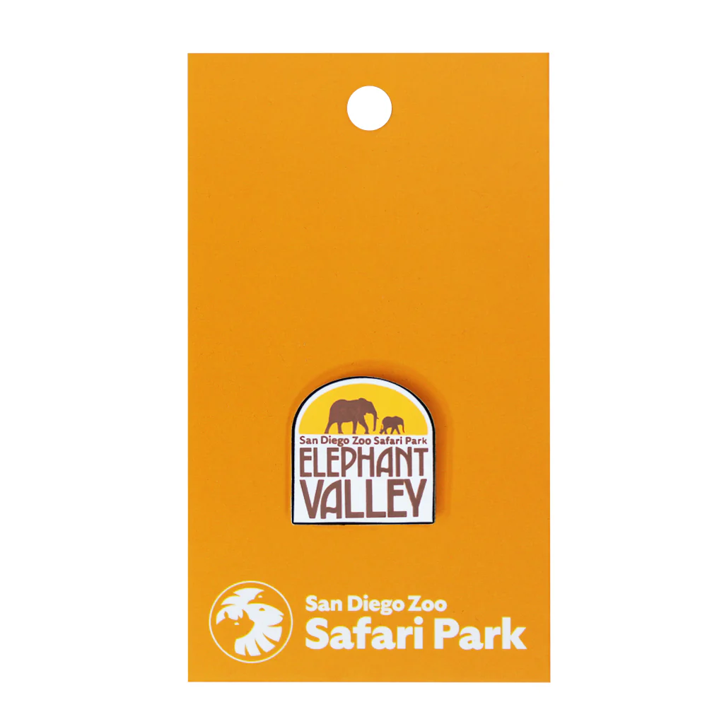 Elephant Valley Logo Trading Pin