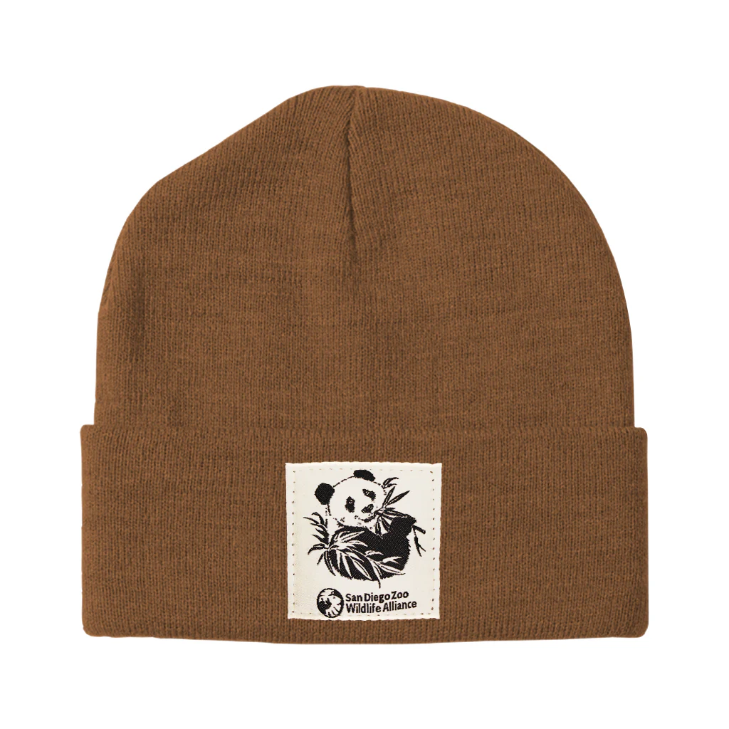 Etched Giant Panda Beanie