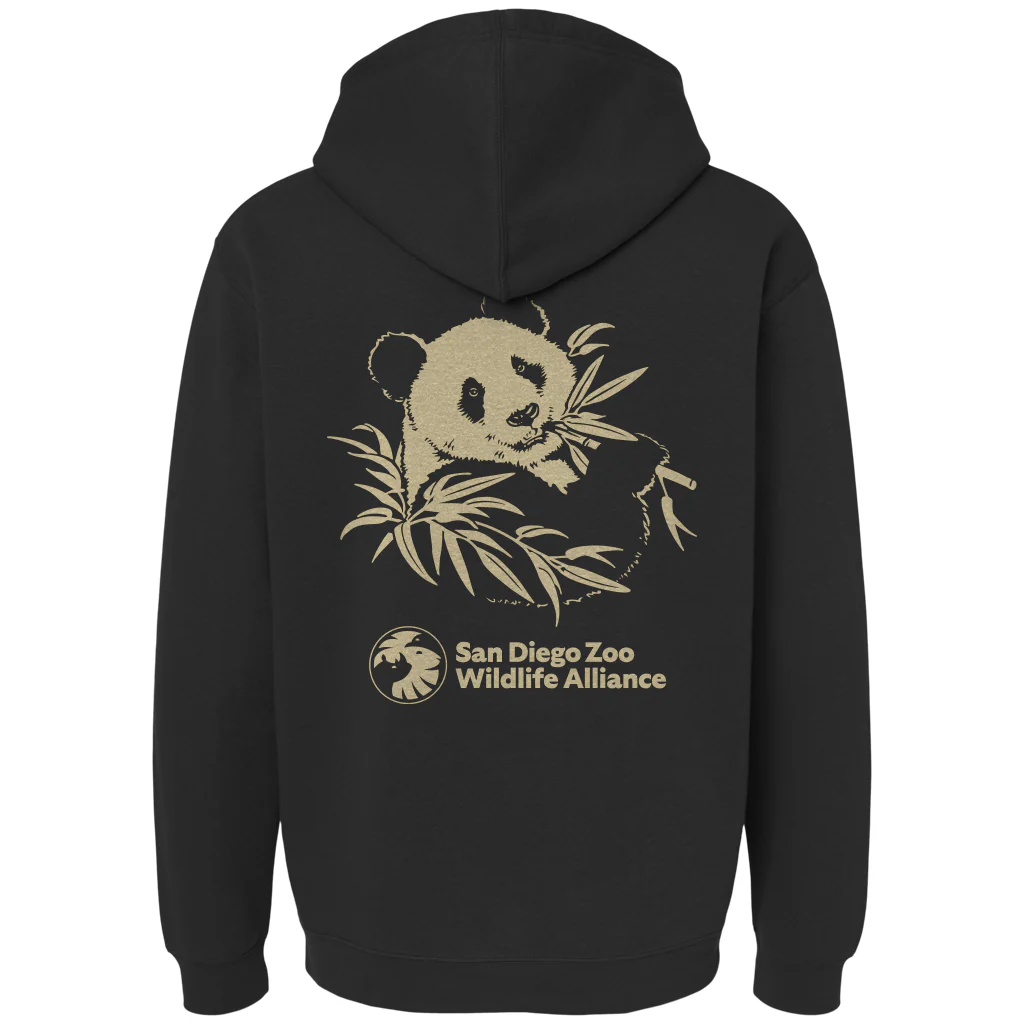 Etched Panda Hooded Sweatshirt - Image 4