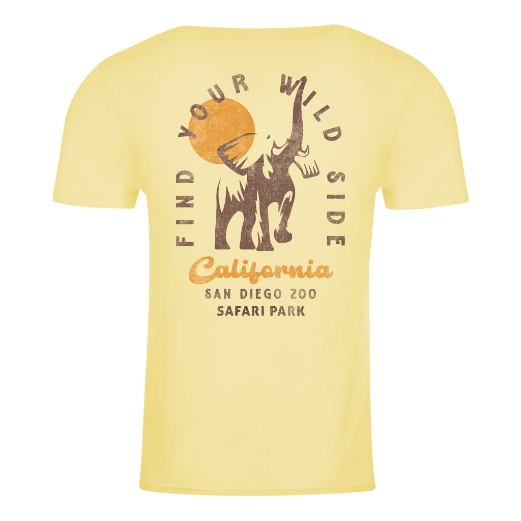 Find Your Wild Side Elephant Tee - Image 4