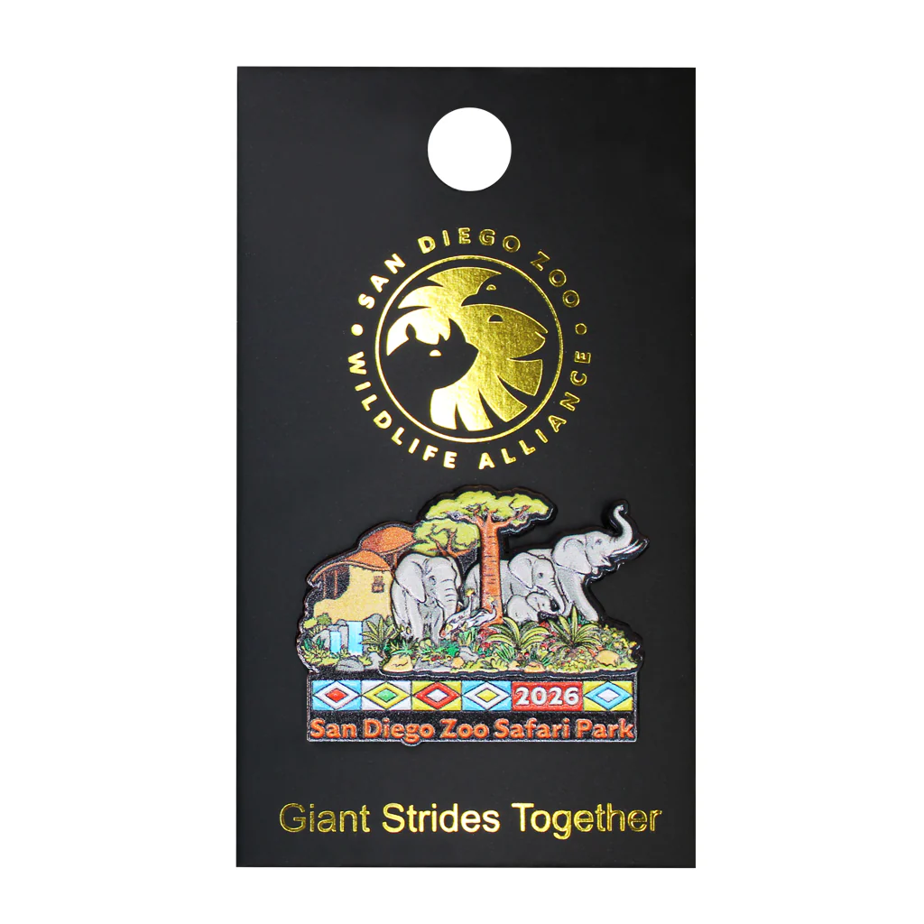 Giant Strides Elephant Collector's Pin