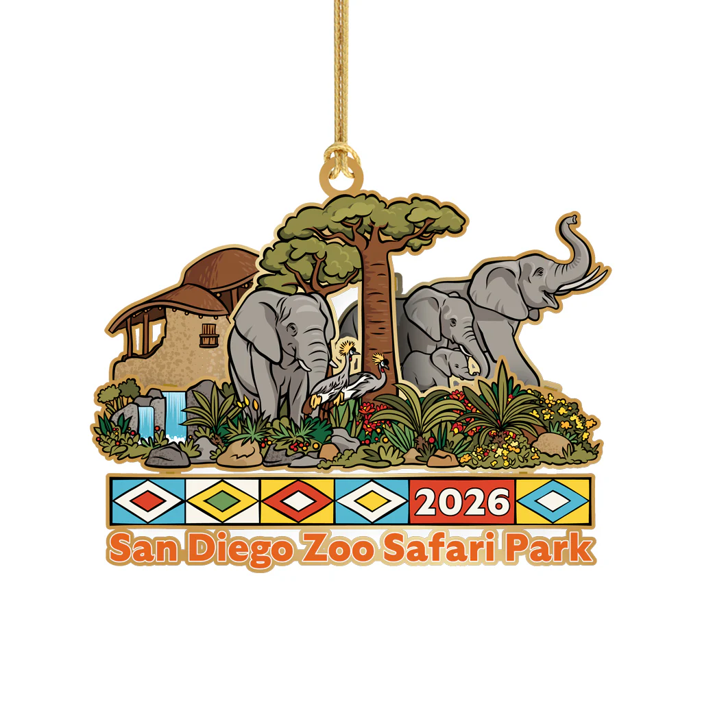 Giant Strides Elephant Ornament