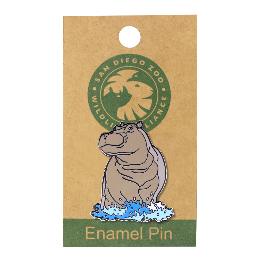 Hippo Splash Trading Pin