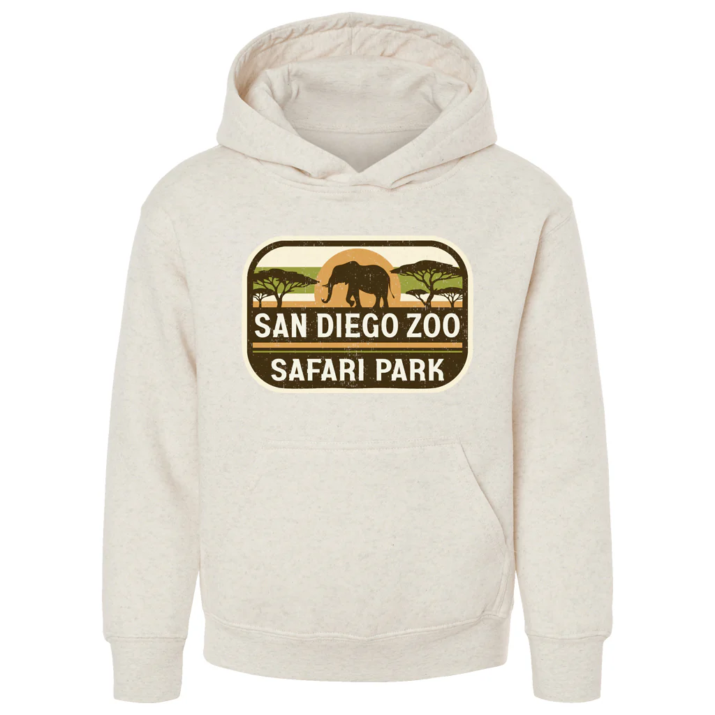 Horizon Elephant Kids Hooded Sweatshirt