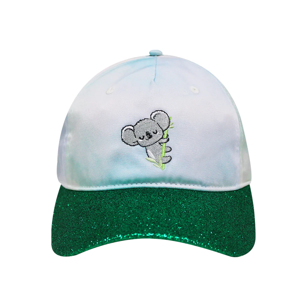 Koala Tie-Dye & Glitter Kids Cap