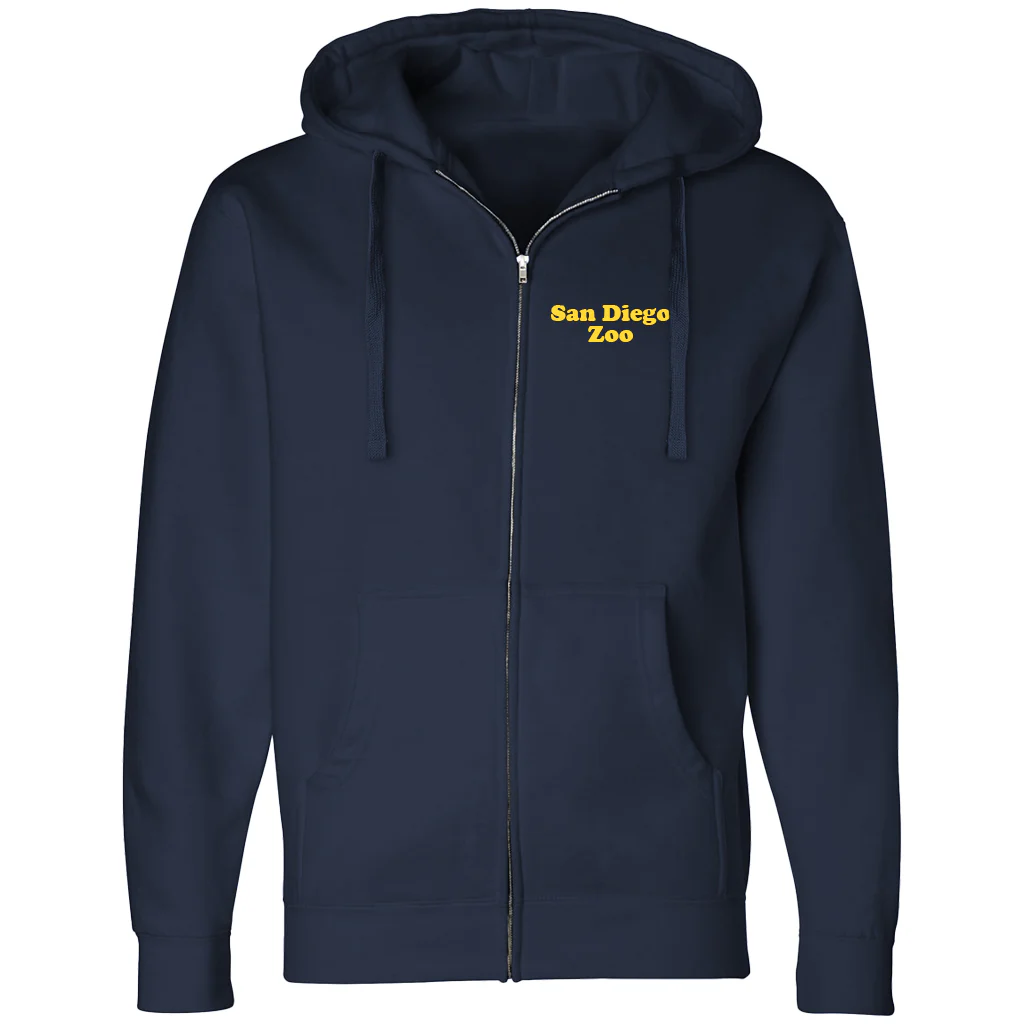 Over Koalified Zip-Up Hooded Sweatshirt - Image 3