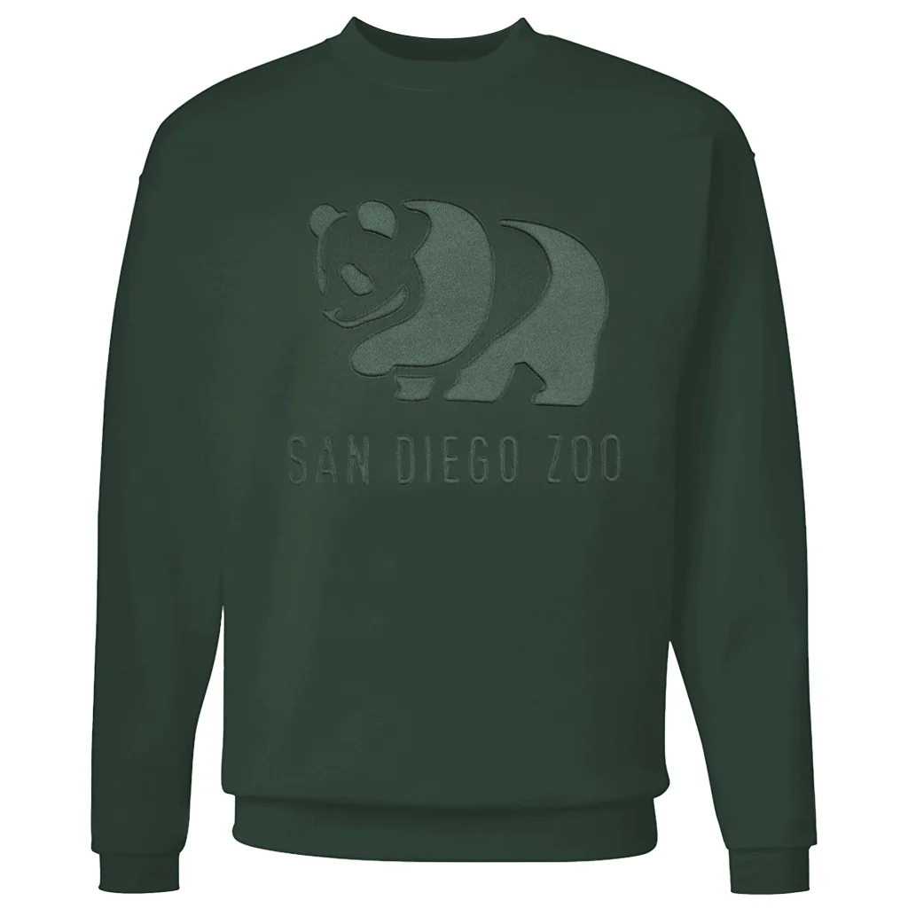 Panda Embossed Sweatshirt
