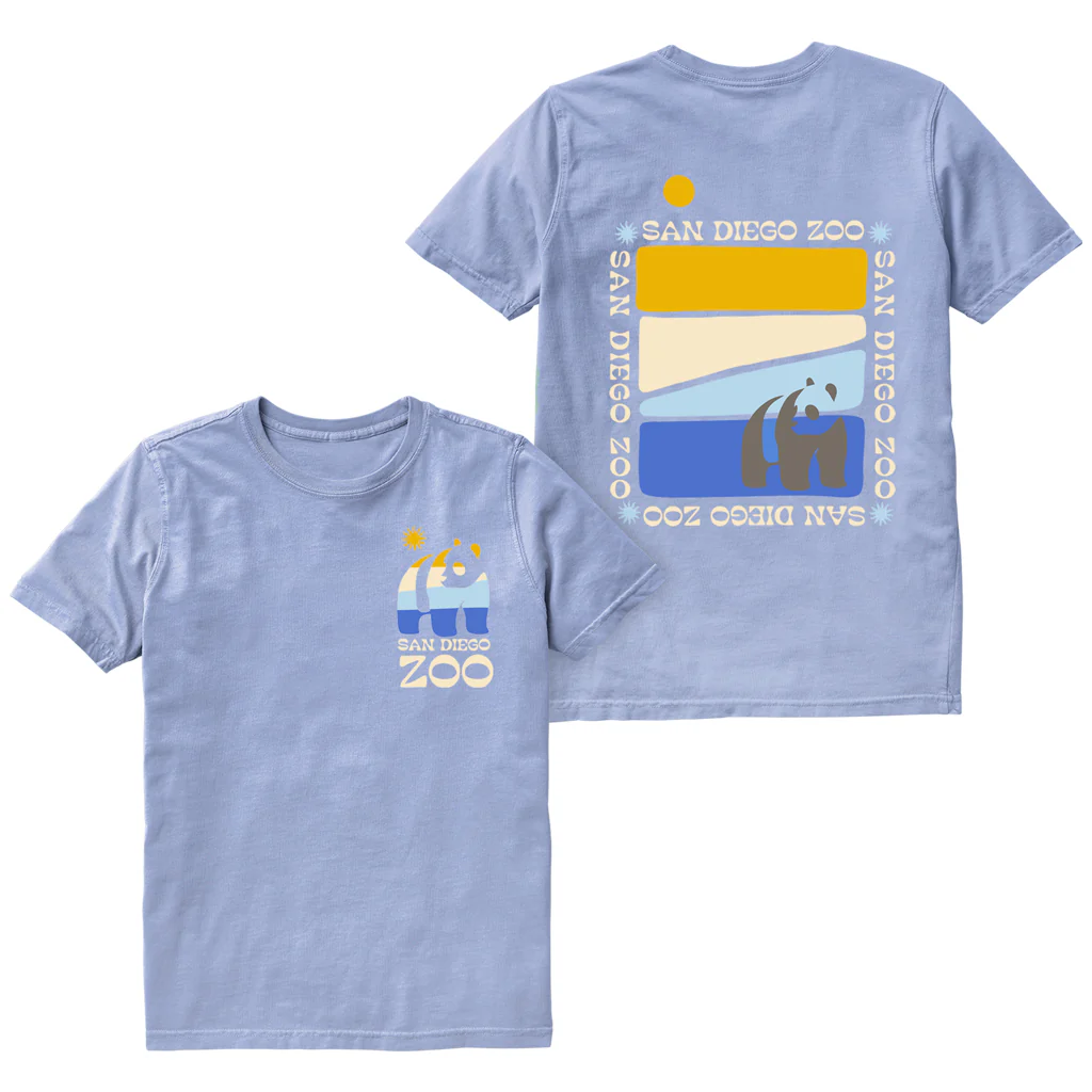 Panda Good Vibes Kids Tee