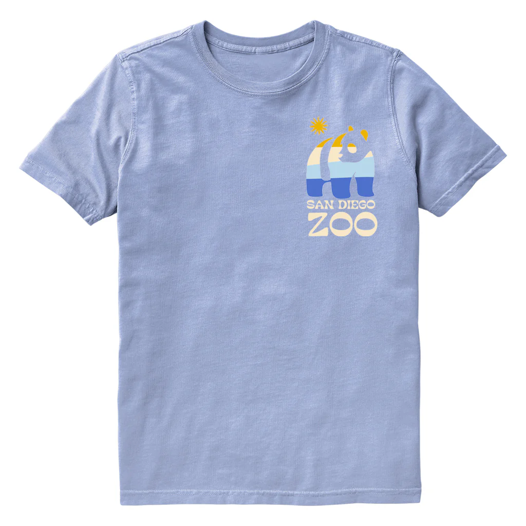 Panda Good Vibes Kids Tee - Image 2