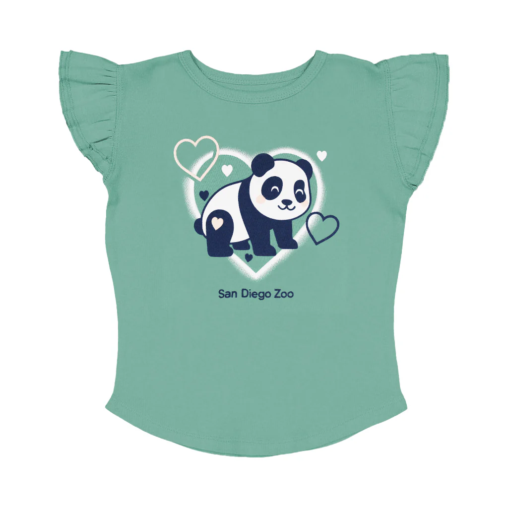 Panda Hearts Toddler Tee