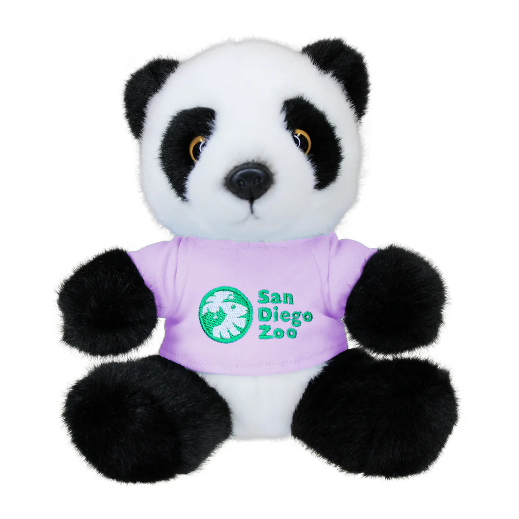 Panda T-Shirt Plushy - Lavender