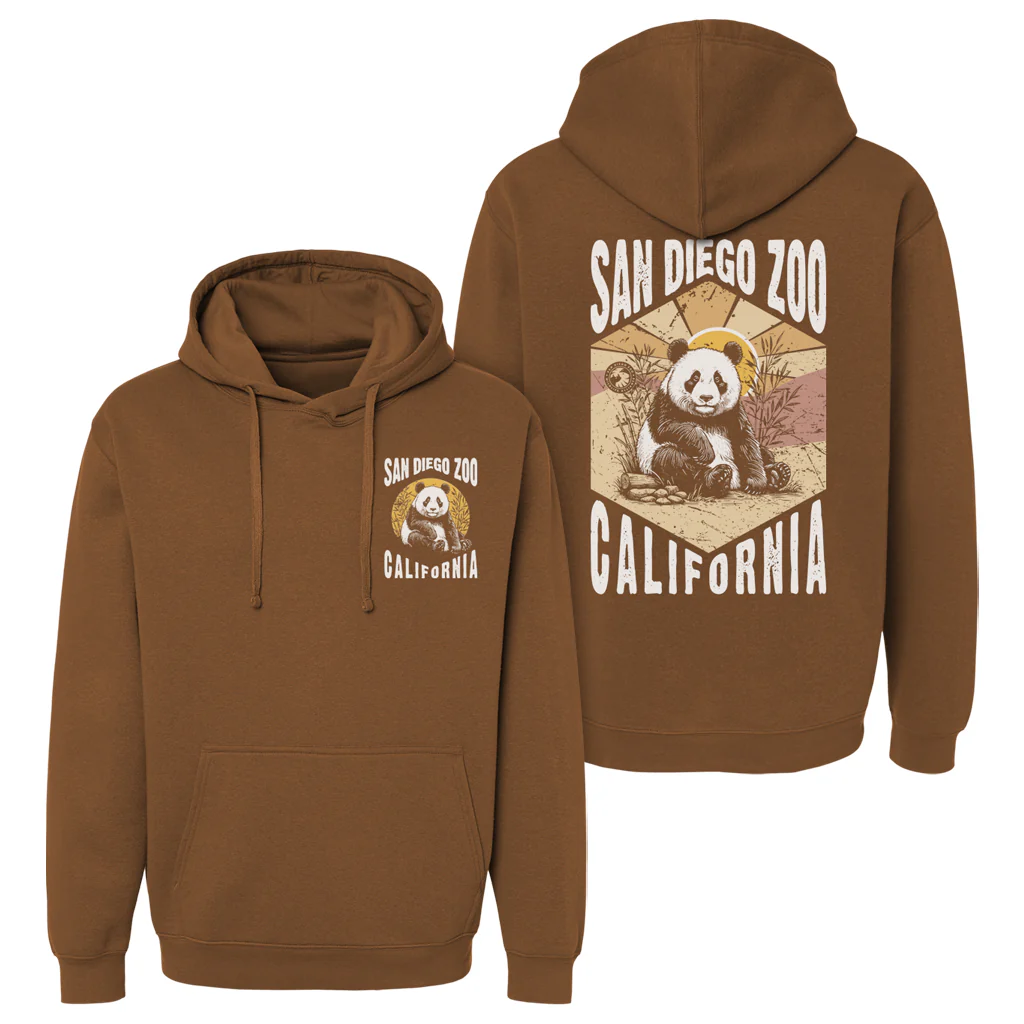 Panda Rays Hooded Sweatshirt