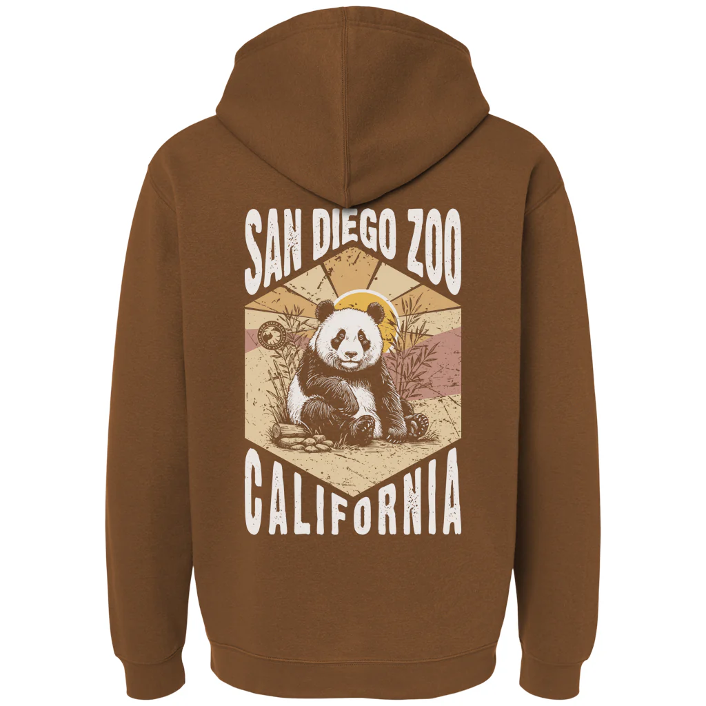 Panda Rays Hooded Sweatshirt - Image 4