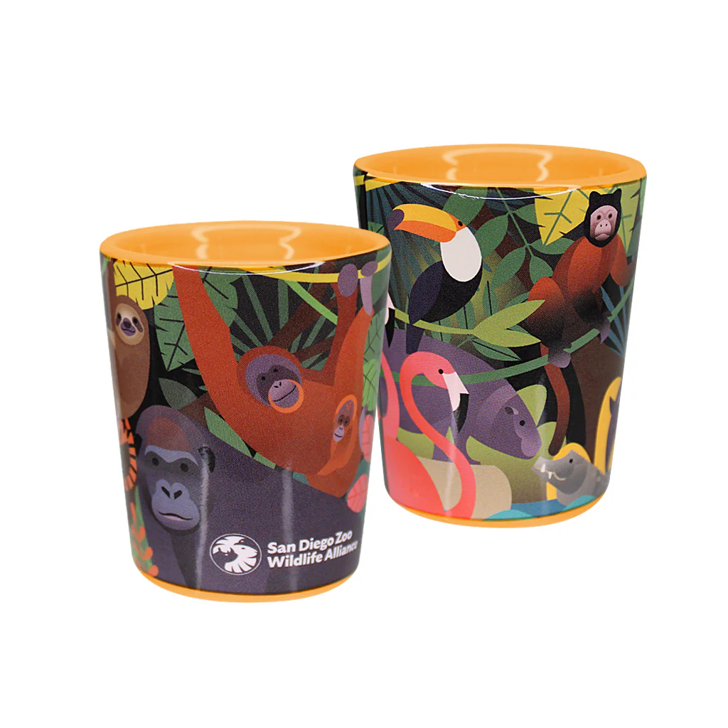 Rainforest Shot Glass