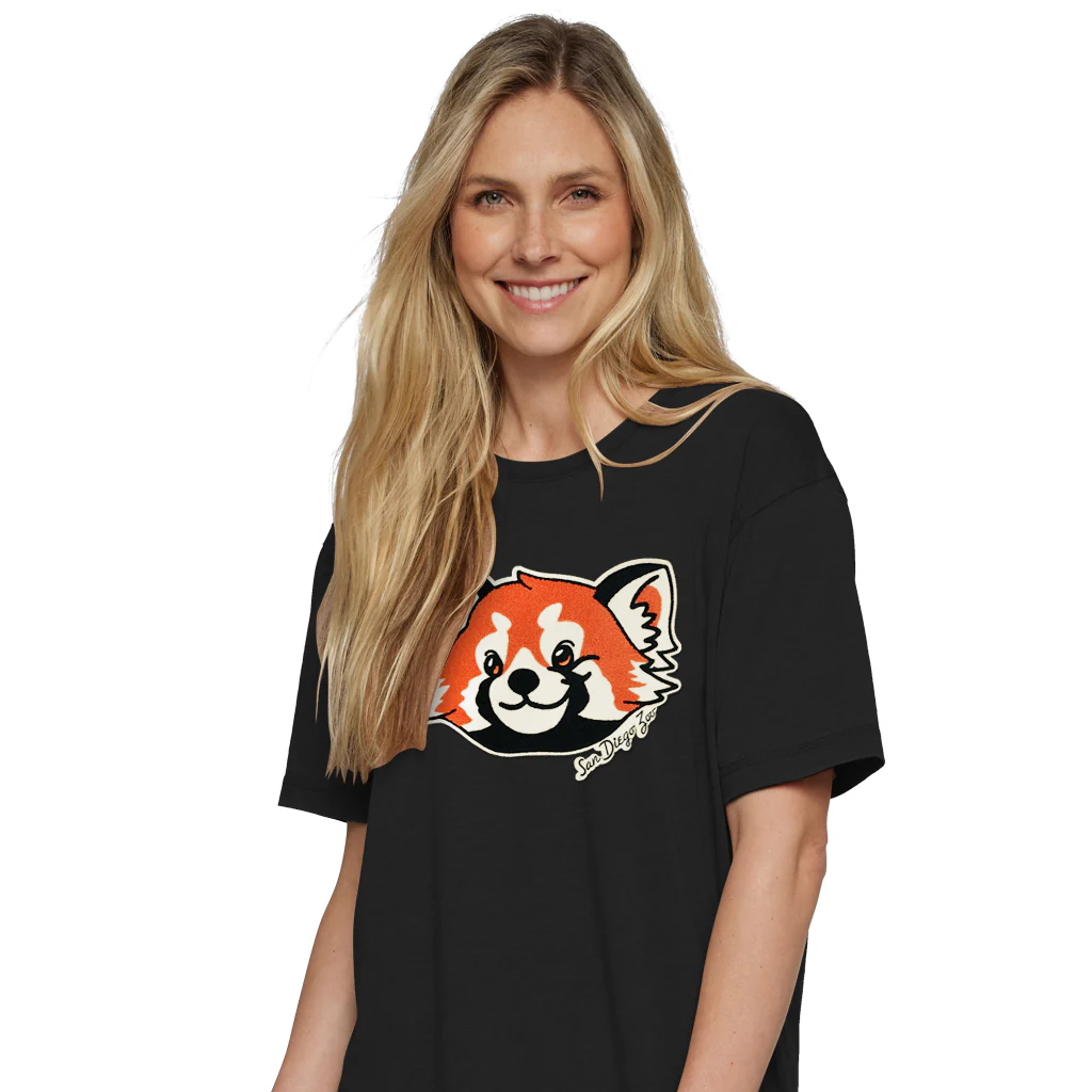 Red Panda Chenille Tee - Image 3
