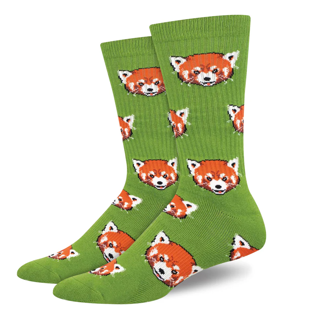 Red Panda Socks