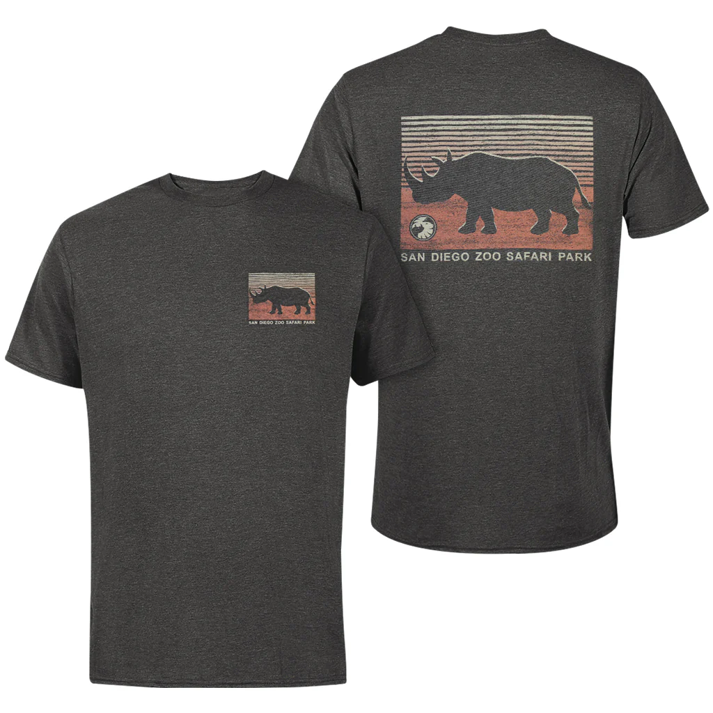 Rhino Sunset Tee