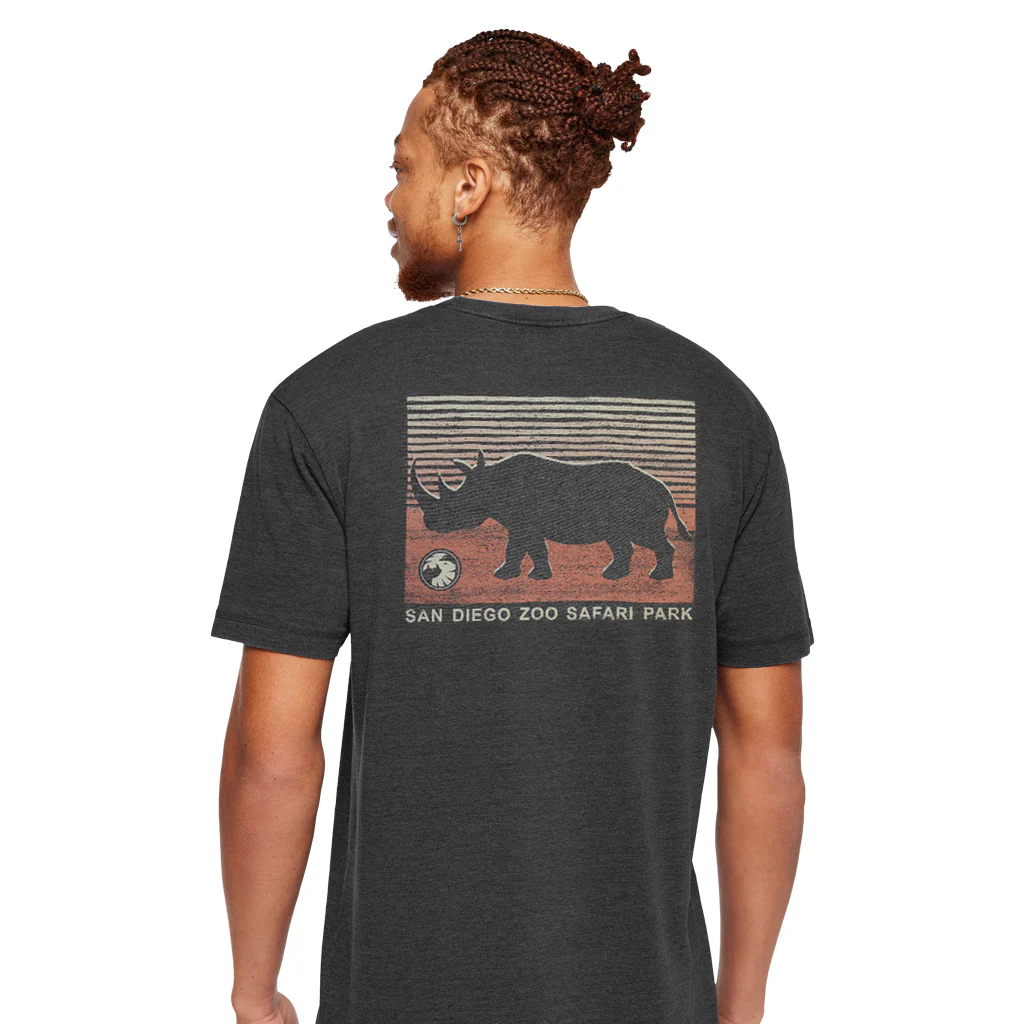 Rhino Sunset Tee - Image 2