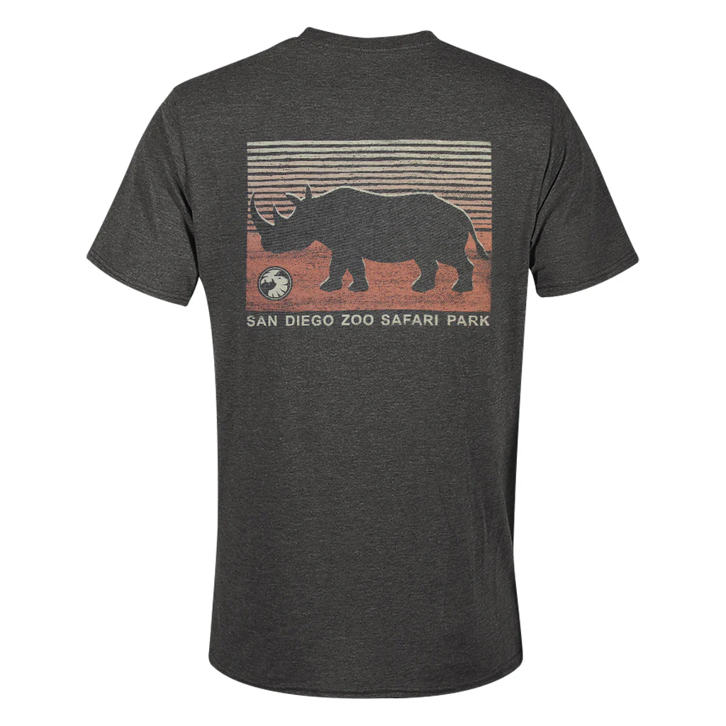 Rhino Sunset Tee - Image 4