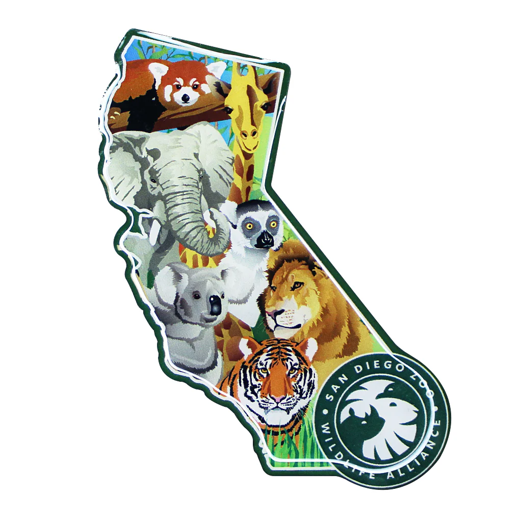 San Diego Zoo California Magnet