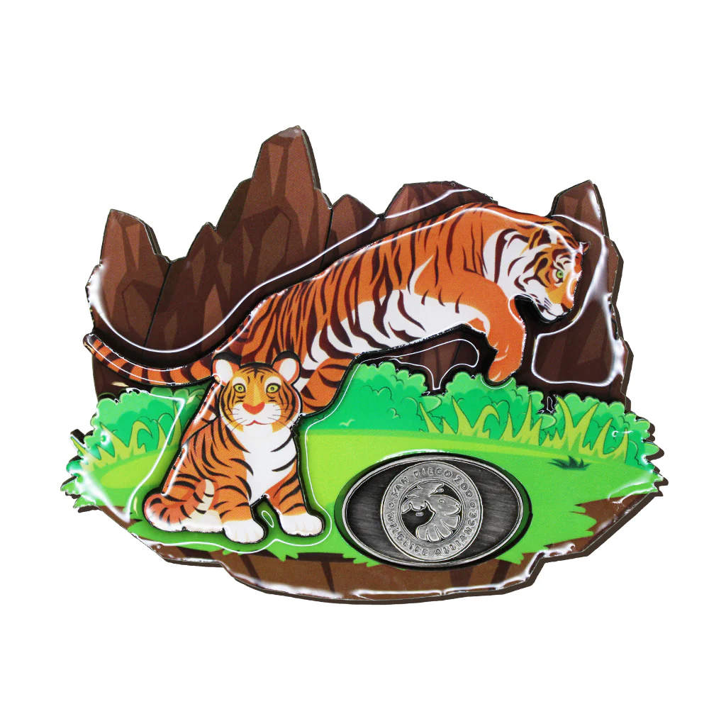 San Diego Zoo Tiger Magnet