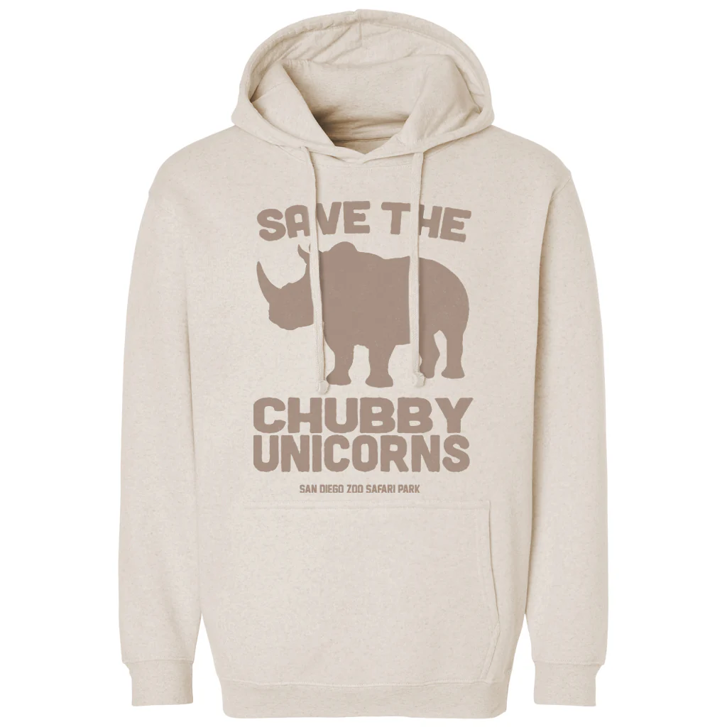 Save the Chubby Unicorns Hooded Sweatshirt