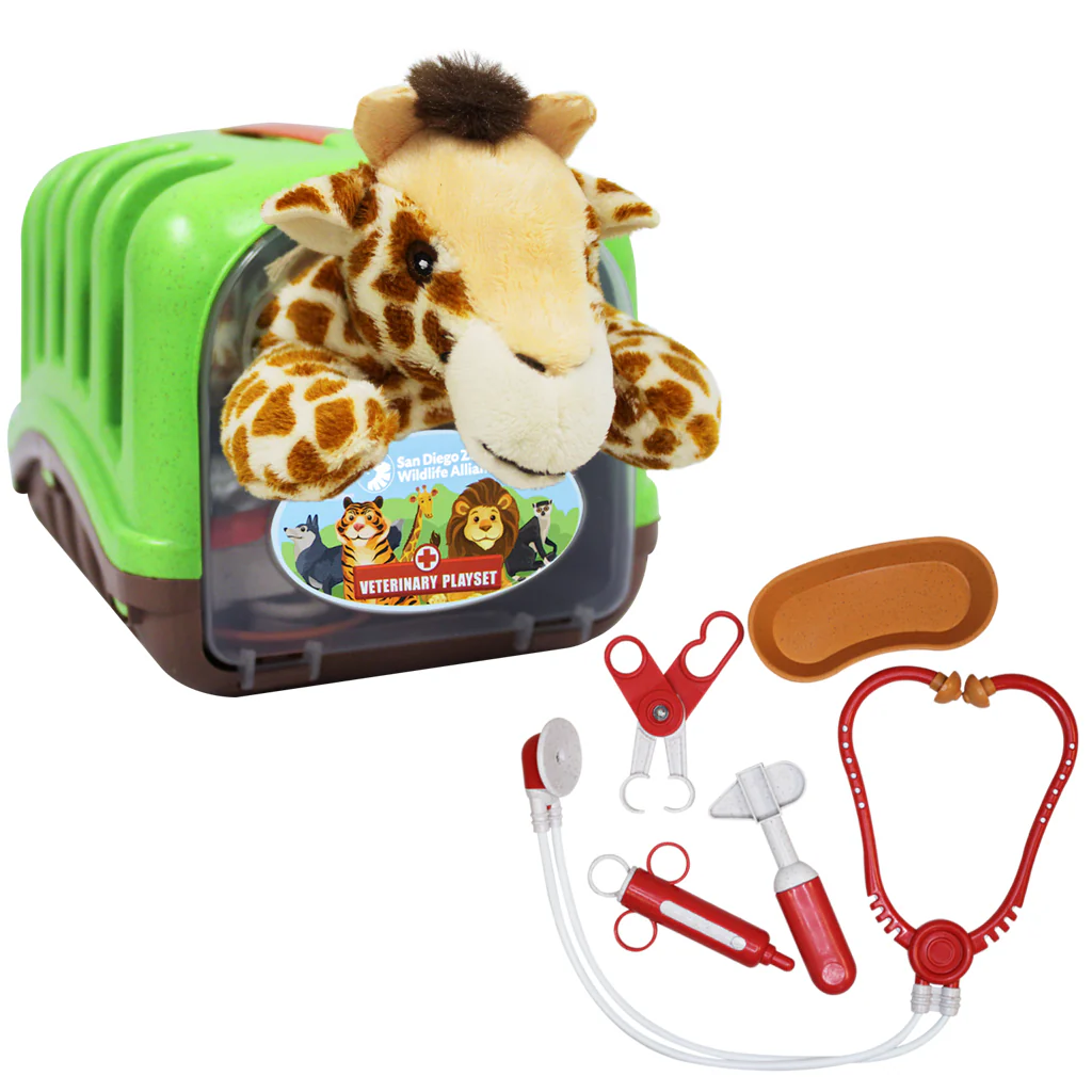 SDZWA Veterinarian Playset - Giraffe