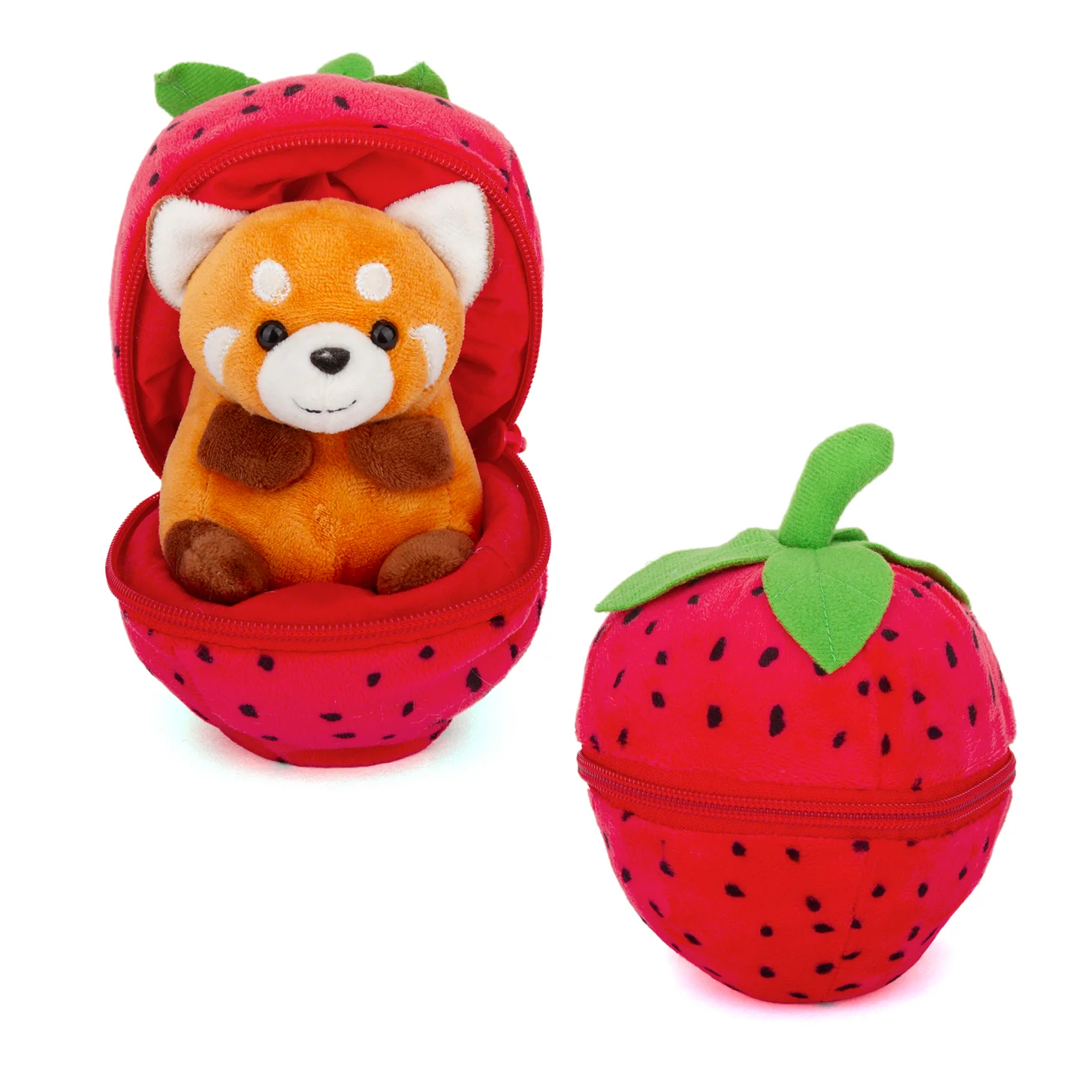 Strawberry Red Panda Plushy