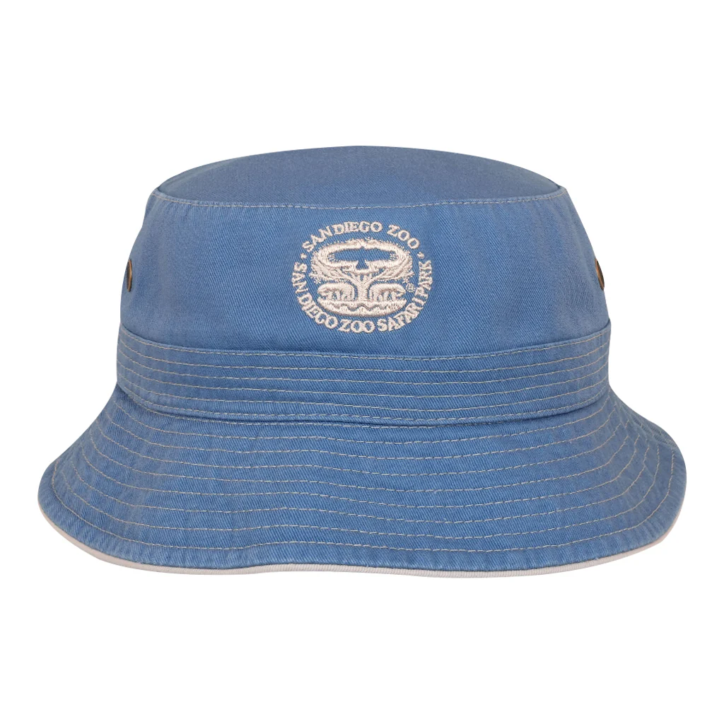 Tree of Life Bucket Hat - Slate Blue