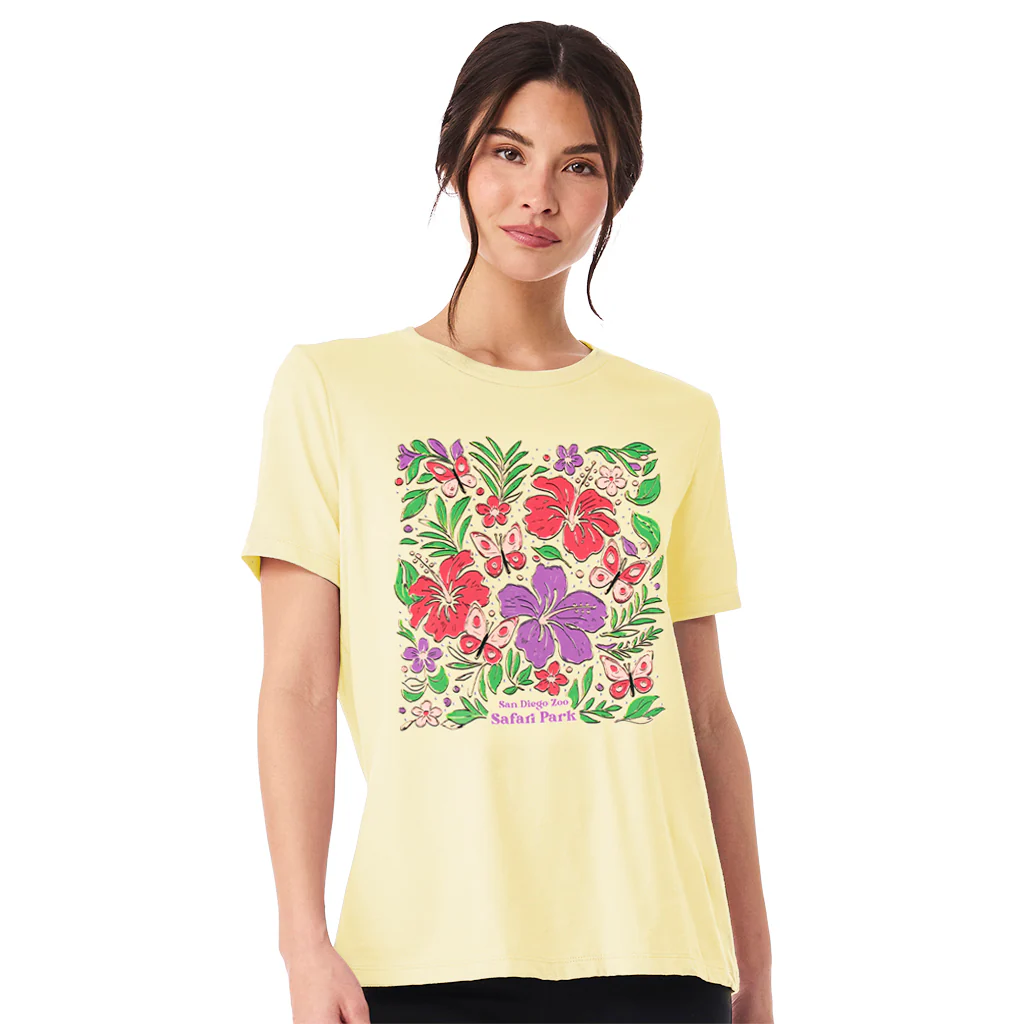 Butterfly Jungle Ladies Tee - Image 2