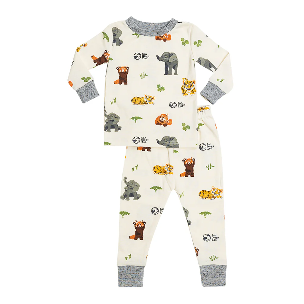 Wildlife Friends Pajamas - Toddler 2-Piece Set