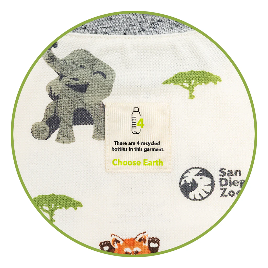 Wildlife Friends Pajamas - Toddler 2-Piece Set - Image 2
