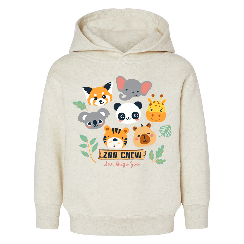 Zoo Crew Toddler Hooded Sweatshirt