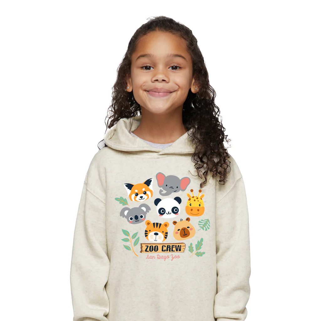 Zoo Crew Toddler Hooded Sweatshirt - Image 2